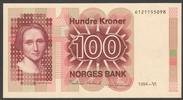 Norwegen 100 Kronen Camilia Collieti -