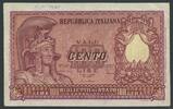 Italien 100 Lire Repubblica Italiana Pi. 92b -