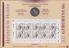 Bundesrepublik Deutschland Heinrich Heine NUMISBLATT 3/97 mit RUNEN! -