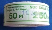 Bundesrepublik Deutschland 250 x 50 Pfg. 1987 Burgen & Schl&ouml;sser komplet... 15,00 EUR  zzgl. 4,00 EUR Versand