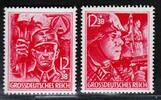 Deutsches Reich SA/SS letzte Ausgabe des 3.Reiches gezähnt -