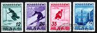 Österreich 12 - 60 Gr. Ski-Wettkämpfe 'FIS II' komplett 4 Werte -