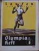Deutsches Reich Olympiade Berlin 1936 Olympiaheft Nr.8 Laufen und Gehen -