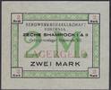 Deutsches Reich 2 Mk. Herne, Bergwerksgesellsch. Hibernia Gefangenenlager Shamrock VII mit Druckfehler -