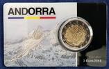 Andorra 2 Euro Kursmünze in Coincard, Auflage nur 500 Stück! -