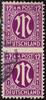 Bizone/AM-Post 12 Pf 1945 AM-Post Amerikanischer Druck - Paar Mitte UNGE... 45,00 EUR  zzgl. 4,00 EUR Versand