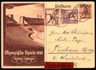 Deutsches Reich Olympische Sommerspiele Berlin, Sonderganzsache per Eilboten -