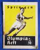 Deutsches Reich Olympiade Berlin 1936 Olympiaheft Nr.10 Springen -