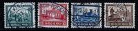 Deutsches Reich 8-50 Pfg. 450-53 Nothilfe Bauwerke I -