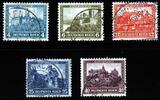 Deutsches Reich 4-40 Pfg. 474-78 Nothilfe 'Burgen & Schlösser' -