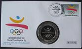Spanien 2000 Pes. 'Olympische Sommer-Spiele' Barcelona 1992 Numisbrief -