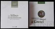 Bundesrepublik Deutschland 5x 10 € kompl. Jahressatz PP im Blister 'Münze & Marke' der Deutschen Post -