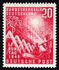 Bundesrepublik 1949 112 I, 20 Pfg. Bundestag mit Plattenfehler kleines i postfrisch