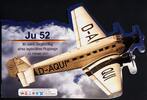 Bundesrepublik Junkers Ju 52, dekoratives Faltmäppchen als Hommage an die Tante Ju -