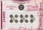 Bundesrepublik Deutschland 10 DM '50 Jahre Deutsche Mark' NUMISBLATT 3/98 -