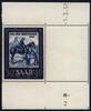 Saarland 30+10 Fr. 316 'Tag der Briefmarke' mit komplettem Druckdatum -