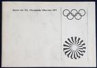 Bundesrepublik Deutschland 561/737 alle Olympiaausgaben in MINISTER-Motivbuch -