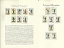 Portugiesische Kolonien / Macau etc 'Portugiesische Uniformen' 64 Werte Gemeinschaftsausgabe kompl. auf Albumblätter -