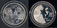 Frankreich 10 € 'Cyrano de Bergerac vor Roxane' aus der Serie 'Helden der frz. Literatur' -