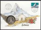 Schweiz 5 Fr. 'Zermatt mit Matterhorn' Numisbrief -