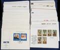 FL Ersttagsbriefsammlung komplett auf amtl. Schmuck-FDCs -