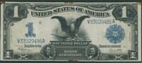 USA sog.  Large note  mit Adler, Abb. der Präsidenten Lincoln und Grant 1 $ 1899 III