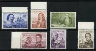 Australien 40 C. - 4 $ 1966 Berühmte Seefahrer postfrisch ** 17,00 EUR  zzgl. 4,00 EUR Versand