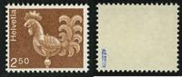 2,50 Fr. 1984 Schweiz Freimarke  Turmhahn  OHNE Fluoreszenz ** postfrisch