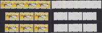Bundesrepublik 0,01-3,68 € ATM Briefkasten, Versandstellensatz 1 Sielaff -
