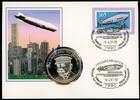 Deutschland Numisbrief auf 'Graf von Zeppelin' 2. Auflage! -