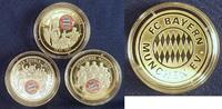 Deutschland 3 Med. auf die Meistertitel des FCB in Champions League und Dt.Meister -