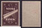 Deutsches Reich 100 kg 100 Kg Eisen Ersatzzahlungsmittel -