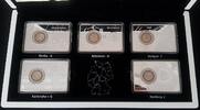 Bundesrepublik Deutschland 5x 5 € 'Planet Erde' tolle Silberbarren-Kollektion in aufwändiger Präsentationsbox -