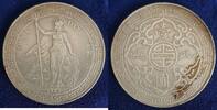 Großbritannien - HongKong/China/Indien 1 Dollar sog. 'Trade-Dollar' Original in guter zeitgerechter Erhaltung -