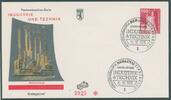 Berlin 140 Pfg. 'Industrie & Technik' Heizkraftwerk FDC mit Datumsfehler 15.10. statt 14.11.75 -