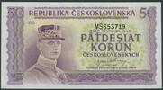 CSSR 50 Kor. Pi. 62a 'Patdesiat Korun - Gen. Milan R.Stefanik' -