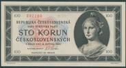 CSSR 100 Kor. Pi. 67a 'Sto Korun - Liberty' -