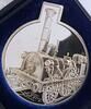 Deutschland Silbermedaille auf den 'Adler' die erste Eisenbahn in Deutschland 1835 -