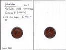 Malta 1/3 Farthing 1827 George IV (1820/30) f. vz 100,00 EUR  zzgl. 4,00 EUR Versand
