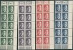 Deutsches Reich 10x 1-5 RM 1944 Hitler-Markwerte im 10er-Block mit enger... 160,00 EUR  zzgl. 4,00 EUR Versand