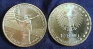 Bundesrepublik Deutschland 5x 10 Euro 2009 A-J 'IAAF-Leichtathletik WM' ... 130,00 EUR  zzgl. 4,00 EUR Versand