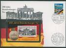 Bundesrepublik Deutschland 1 + 12 DM 1991 '200 Jahre Brandenburger Tor' ... 15,00 EUR  zzgl. 4,00 EUR Versand