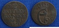 Denmark 1/2 Skilling König Christian VII. -