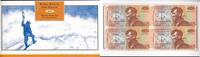 Neuseeland 5 $ 'Presentation Pack' Pi. 177b Uncut Block of 4 -