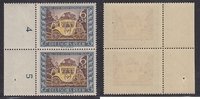 Deutsches Reich 6 Pfg Tag der Briefmarke mit Plattenfehler "Fleck im Fuß der 2" -