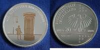 Bundesrepublik Deutschland 20 Euro '200. Geburtstag von Ernst Litfaß' mit 24carat-Teilvergoldung -