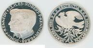 USA Silber-Gedenkmedaille auf den Tod von 'John F. und Robert Kennedy' -