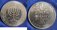 USA 'Glücksmünze' der 'Jewish Philanthropic Societies' in New York -