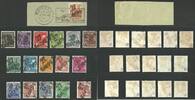 SBZ-Bezirkshandstempel 2-84 Pfg. Bezirk 27 OPD Leipzig kompl. Leitsatz mit Aufdrucken 'Leipzig' mit 'heller 60' -