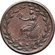 Great Britain, Walshampton, Essex 1/2 Penny Token 1811 VINCIT AMOR PATRIAE ss+